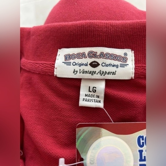 Boca Classics - Ohio State Buckeyes Polo Shirt - Mens Large NWT - Picture 5 of 6